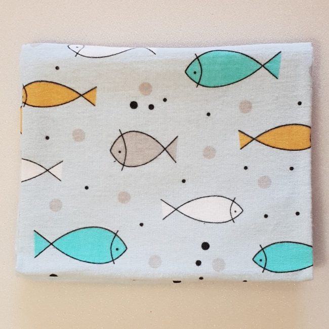 Flanel tetra pelene sa uzorkom - 70x80 cm